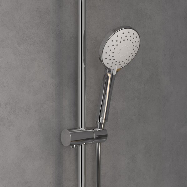 Villeroy & Boch Universal Showers set de duș perete cu termostat cu duș de ploaie crom TVS10900200061