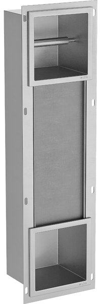 Mexen X-Wall-BP suport pentru hârtie igienică cu magazie, inox - 1914