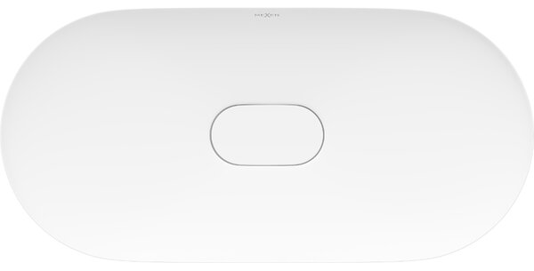 Mexen Sofia, chiuveta blat din conglomerat 70 x 35 cm, alb, 23067001