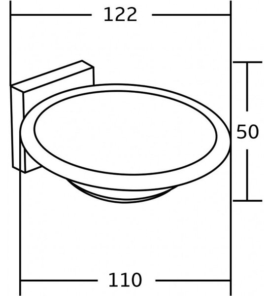 Mexen Rufo suport săpun, auriu - 7050939-50