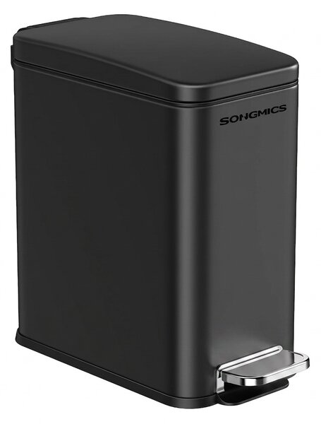Cos de gunoi Songmics Negru 29x14.5x29.5 cm