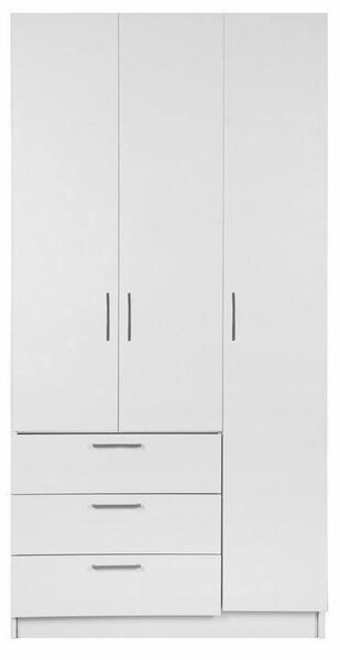 Dulap haine cu 3 usi & 3 sertare Triton Modella