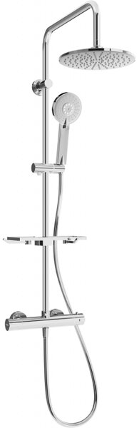 Set de duș Mexen KT40 cu robinet termostatic Kai, crom, 771504093-00