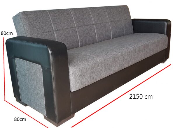 Canapea extensibila cu lada depozitare Medeea