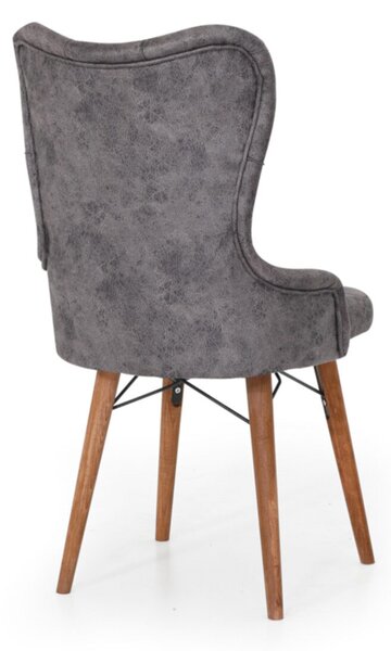 Set Masa Extensibila cu 6 scaune, Lord Modella gri ®️