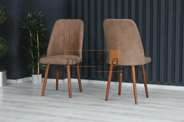 Set Masa Extensibila cu 6 scaune, Venetia Modella Maro