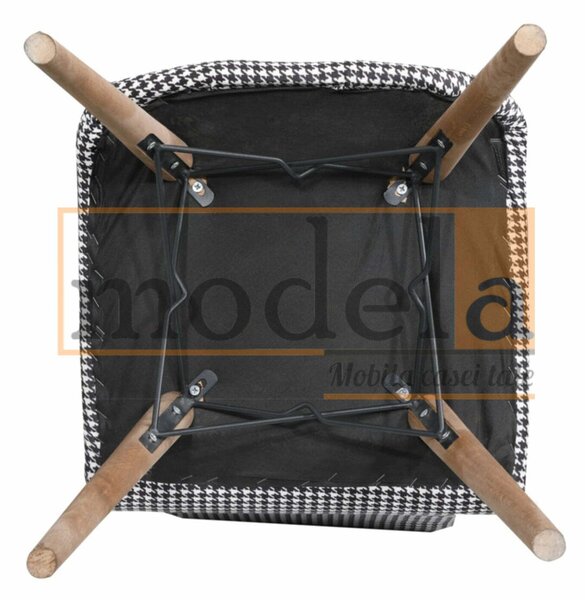 Set Masa Extensibila cu 6 scaune, Venetia Modella Maro