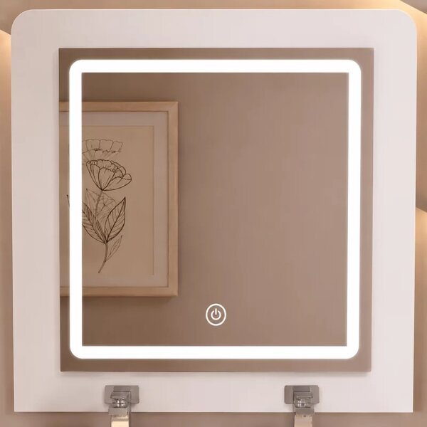 Oglinda LED pentru masuta de machiaj VIVIENNE - white