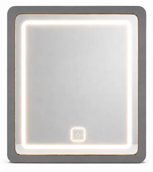 Oglinda LED pentru masuta de machiaj DIVA - Grey