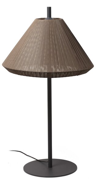 FARO BARCELONA Lumină pentru terasă Saigon IP65, înălțime 120 cm, maro, Maro / Rugină, Metal, Modern