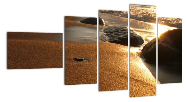 Tablou - plaja de nisip (110x60cm)