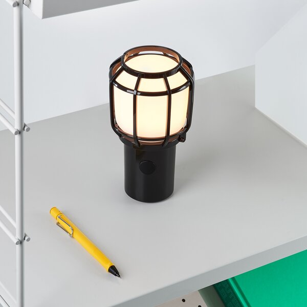 MARSET Chispa lampă LED terasă acumul IP44 negru, reglabil, Negru, Plastic, Design