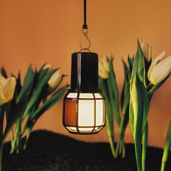 MARSET Chispa lampă LED terasă acumul IP44 negru, reglabil, Negru, Plastic, Design
