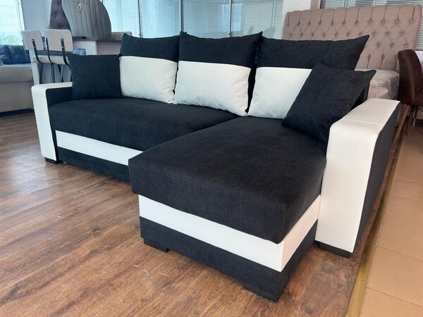 Coltar extensibil Modella Lotus Negru-alb