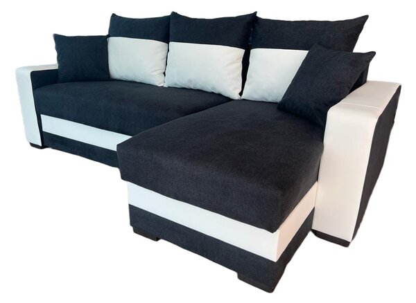 Coltar extensibil Modella Lotus Negru-alb