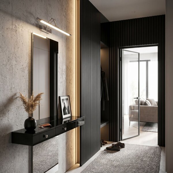 Aplică LED pentru baie SWE016-1W 42cm Chrome