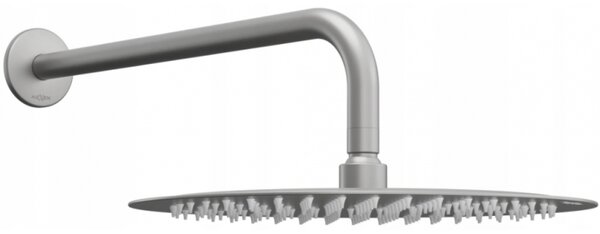 Cap de ploaie Mexen Slim 25 cm cu braț de duș 40 cm, grafit, 79225211-66