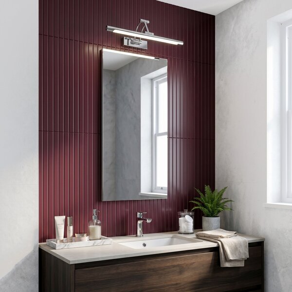 Aplică LED pentru baie SWE016-1W 42cm Chrome