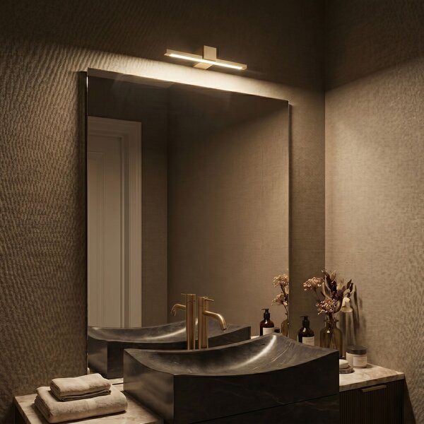 Aplică LED pentru baie SWE046-1W 40cm GOLD BRUSH