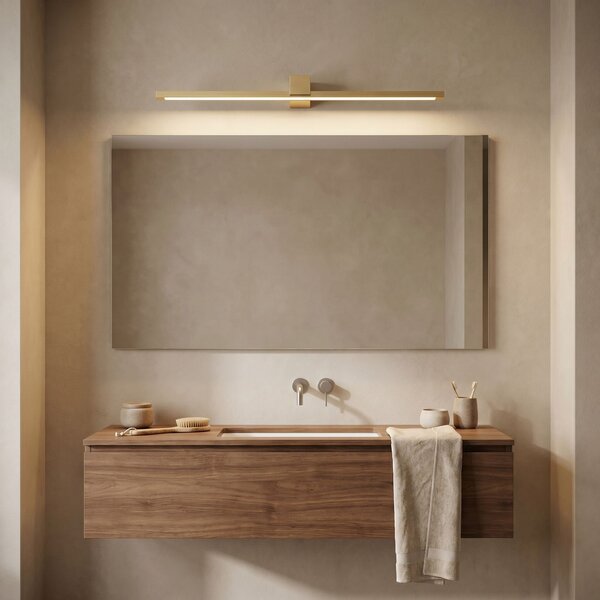 Aplică LED pentru baie SWE048-1W 80cm GOLD BRUSH