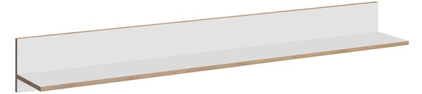 Polita PAL melaminat COMPLEX, alb, 170x21x20 cm