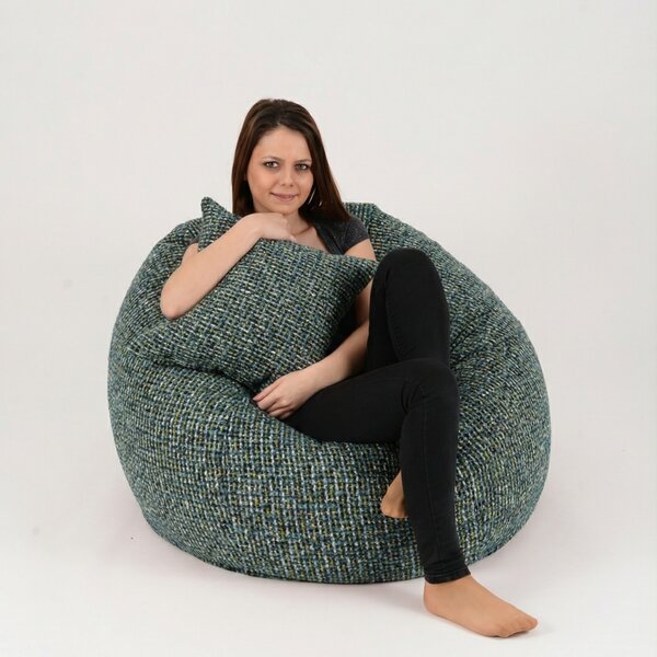 Set Fotoliu Matusalem cu Perna, Material Textil - Nordic Field