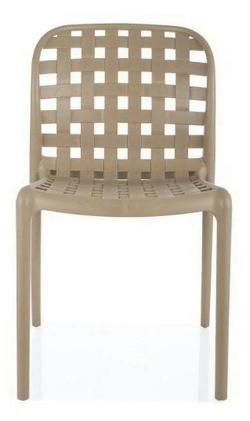 Scaun STRIP, bej, polipropilena, 46x42x83 cm