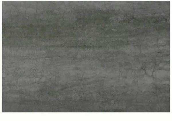 Masa moderna dining WESTIN, gri/negru, sticla/metal, 160-240x90x77 cm