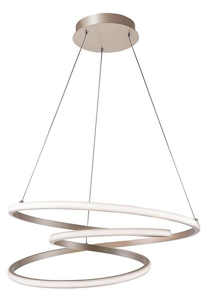 Lustră LED suspendată pe cablu CORT LED/40W/230V argintie