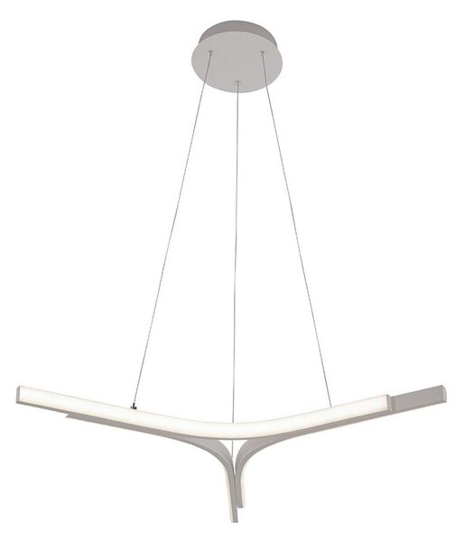 Lustră LED pe cablu ALTA LED/30W/230V argintie