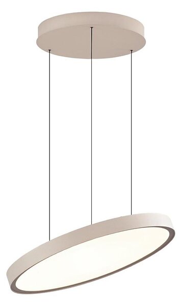 Lustră LED suspendată pe cablu DENVER LED/76W/230V bej