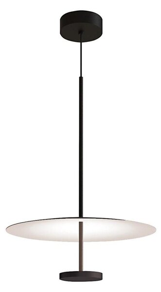 Lustră LED suspendată pe cablu ROSS LED/13W/230V negru/alb