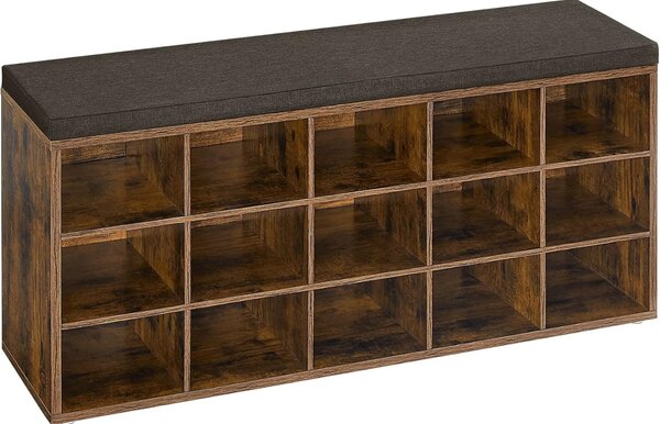 Bancuta pantofar Maro Vasagle 105x30x48 cm