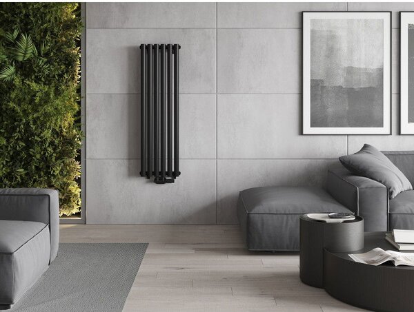 Mexen Nevada radiator decorativ 1200 x 360 mm, 483 W, negru - W201-1200-360-00-70