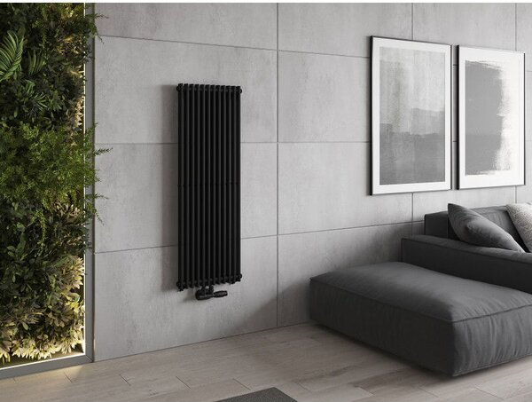 Mexen Kansas radiator decorativ 1200 x 420 mm, 842 W, negru - W204-1200-420-00-70