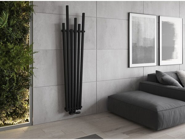 Mexen Omaha radiator decorativ 1800 x 420 mm, 655 W, negru - W208-1800-420-00-70
