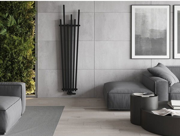 Mexen Omaha radiator decorativ 1800 x 420 mm, 655 W, negru - W208-1800-420-00-70