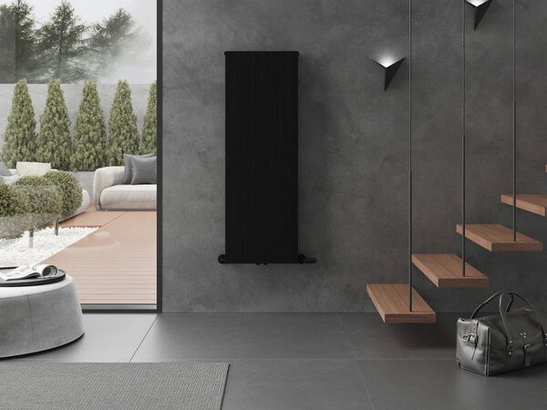 Mexen Topeka radiator decorativ 1400 x 480 mm, 950 W, negru - W210-1400-480-00-70
