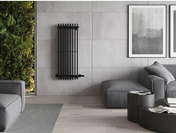 Mexen Aurora radiator decorativ 1200 x 450 mm, 917 W, negru - W212-1200-450-00-70