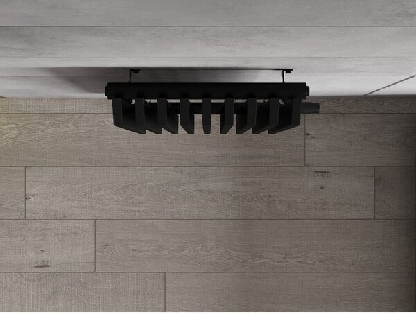 Mexen Aurora radiator decorativ 1200 x 450 mm, 917 W, negru - W212-1200-450-00-70