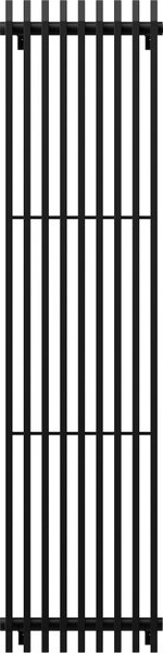Mexen Aurora radiator decorativ 1800 x 450 mm, 1347 W, negru - W212-1800-450-00-70