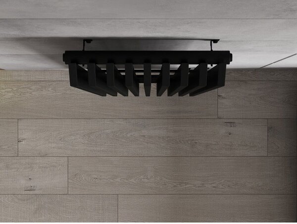 Mexen Aurora radiator decorativ 1800 x 450 mm, 1347 W, negru - W212-1800-450-00-70