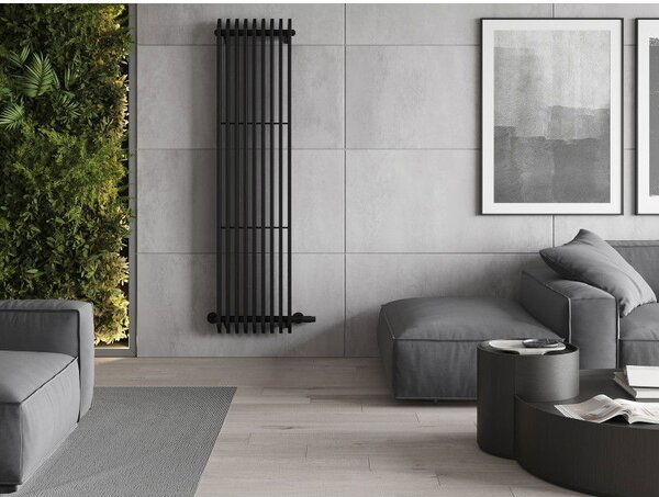 Mexen Aurora radiator decorativ 1800 x 450 mm, 1347 W, negru - W212-1800-450-00-70