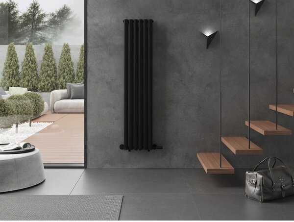 Mexen Dallas radiator decorativ 1600 x 360 mm, 1039 W, negru - W214-1600-360-00-70