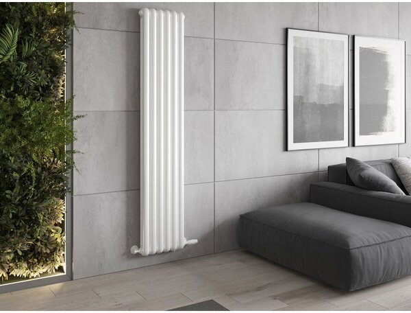 Mexen Kent radiator decorativ 1882 x 380 mm, 1392 W, alb - W216-1882-380-00-20
