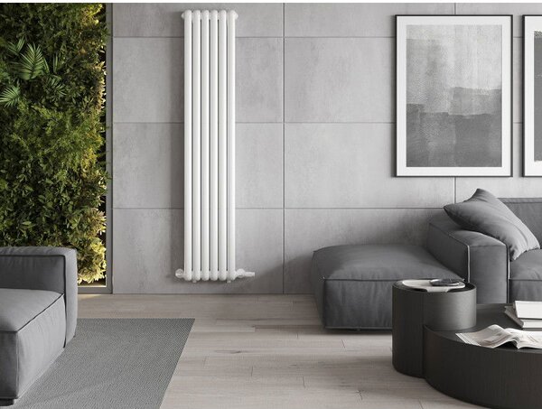 Mexen Kent radiator decorativ 1882 x 380 mm, 1392 W, alb - W216-1882-380-00-20