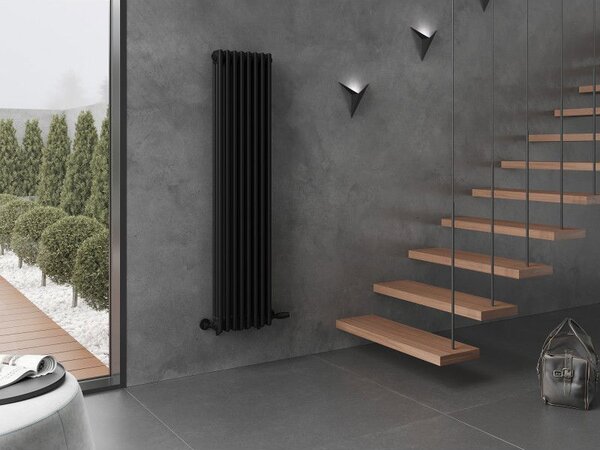 Mexen Denver radiator decorativ 1600 x 378 mm, 1487 W, negru - W215-1600-378-00-70