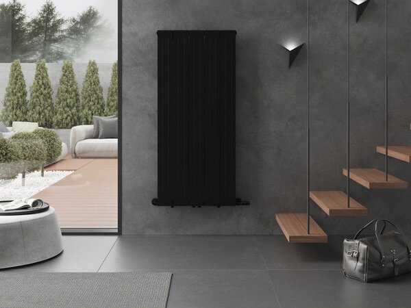 Mexen Waco radiator decorativ 1544 x 694 mm, 1550 W, negru - W217-1544-694-00-70