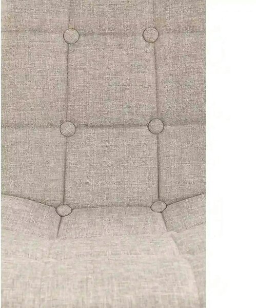 Scaun K316, bej/stejar, stofa clasica/metal, 44x56x87 cm