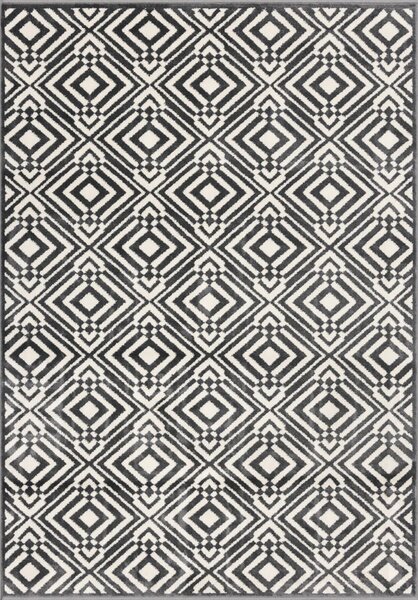 Covor gri închis 133x190 cm Soft – FD